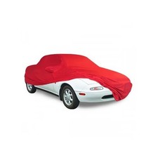 Housse d'intérieur rouge sur