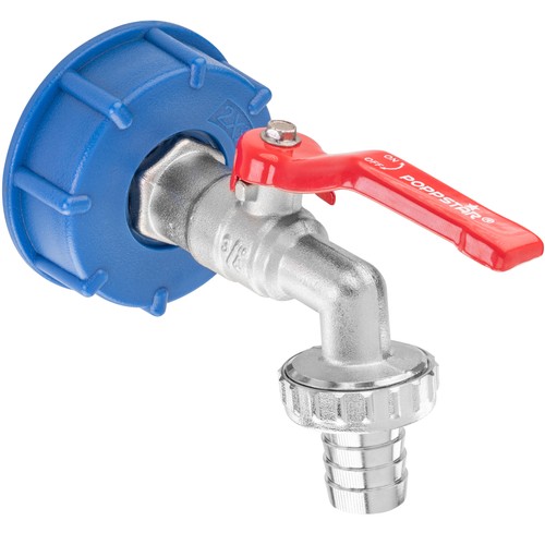 Raccord cuve ibc - cuve, pouce