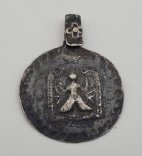 Ancien Pendentif Médaille