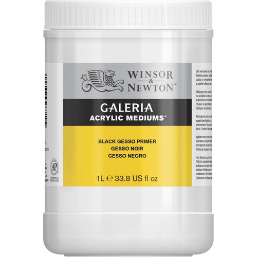Gesso - Noir - Apprêt -