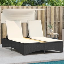 Chaise Longue Double et Auvent