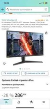 Ecran PC LG UltraGear 27GN750-B 27" LED FHD Noir,Très bon état