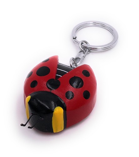 Porte clés bois fait - porte-clés, en