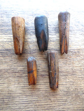 Lot de 5 fendoirs outils anciens de Vannier - Art populaire collection