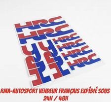 8x Autocollants HRC CBR RR SPONSOR CASQUES RACING STICKERS MOTO Honda