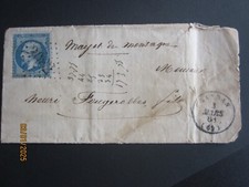 Lettre GC 3082 - RANDAN 62 Puy de Dôme - Indice POTHION 5 