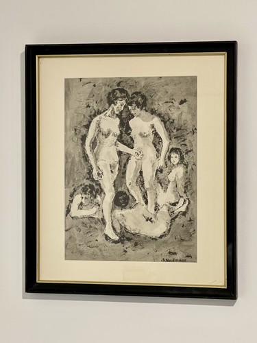 Dessin original encre lavis