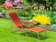 Chaise longue de jardin