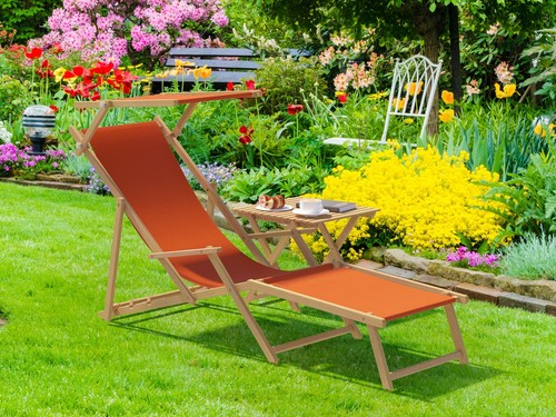 Chaise longue jardin - longue, de