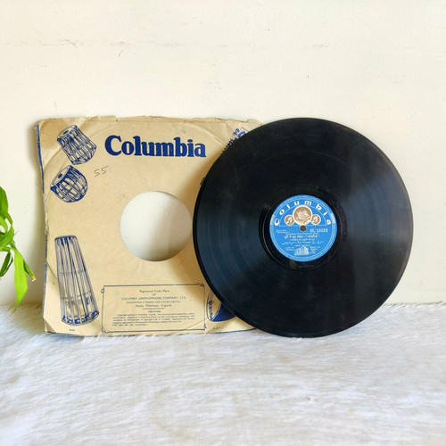 Disque gramophone columbia - disque,