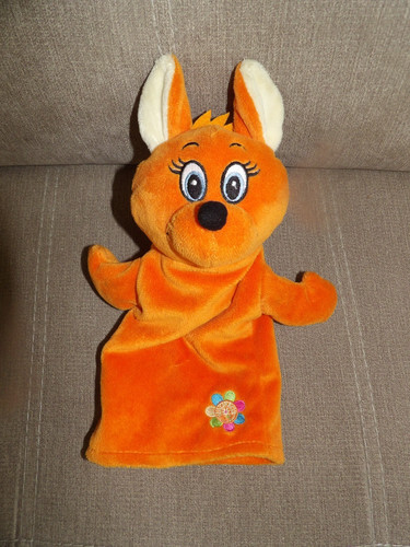 Doudou marionnette walibi - marionnette,