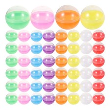  100 PCS Gélules Vides Jouets Distributeur Automatique Capsules Rondes