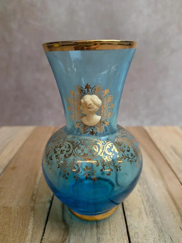Petit vase vintage verre - vase,