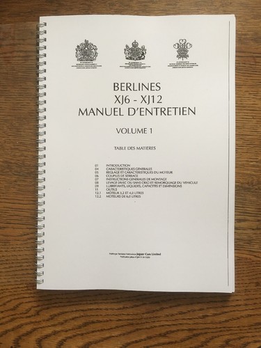 Manuel atelier jaguar xj - manuel,