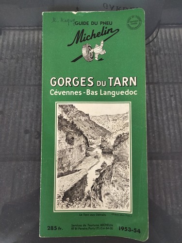 Guide vert michelin gorges - guide,