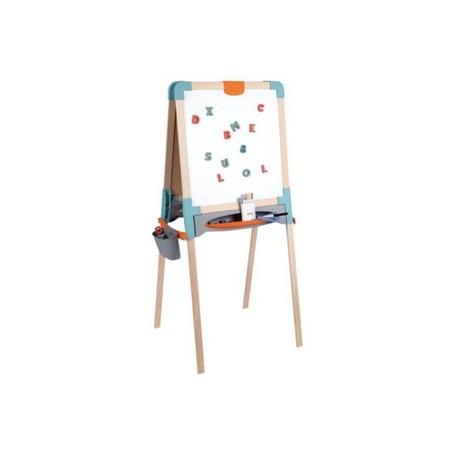 Smoby tableau bois double - bois,