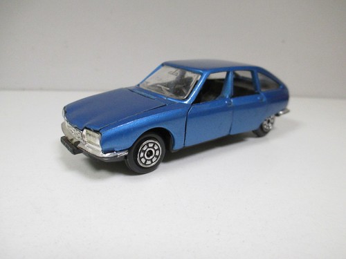Citroen bleu blue - citroen, gs