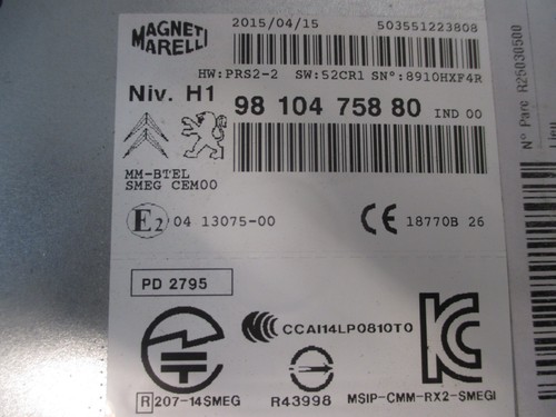 Autoradio smeg recepteur - autoradio,