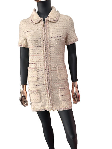Robe courte laine et - robe,