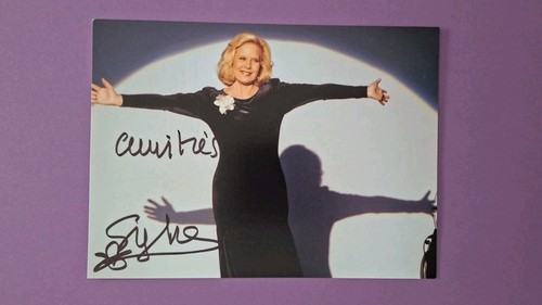 Autographe sylvie vartan - sylvie,