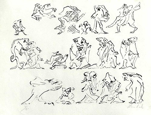 Reinhoud lithographie - reinhoud,