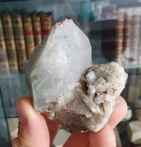 Quartz byssolite albite le - quartz,,