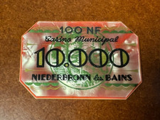 PLAQUE RARISSIME de 10 000