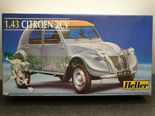 Maquette Heller 2CV Citroën  1/43