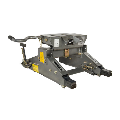 Fifth wheel trailer hitch - hitch, wrap
