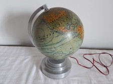 ANCIENNE Mappemonde Globe
