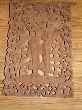 Tableau sculpture art bois - tableau,