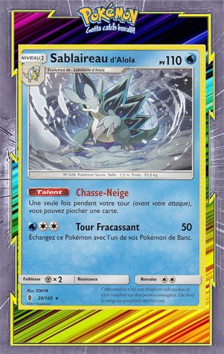 Sablaireau alola sl2 - sl2,