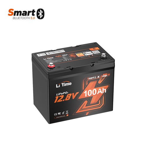 Litime 12v 100ah - 12v, bluetooth