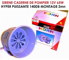 RARE SIRENE 12V CASERNE DE