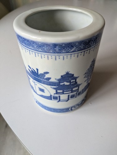 Pot pinceaux porcelaine - à, en