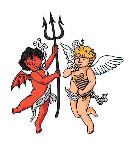 Good evil angels - 3”,