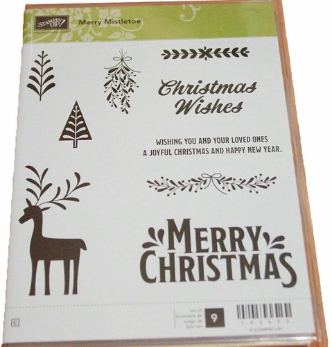 Stampin merry mistletoe - up!,