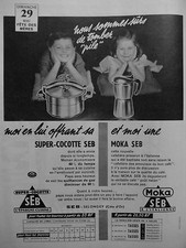 PUBLICITÉ 1960 SEB SUPER