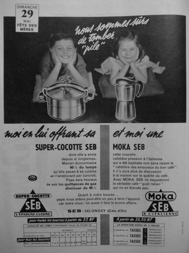 Publicité 1960 seb super - seb,