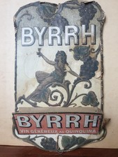 Ancien presentoir carton publicitaire BYRRH Quinquina vers 1930