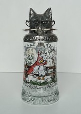 Chope à bière en verre