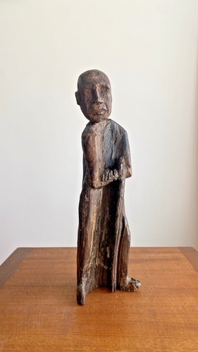 Personnage ancien sculpté - , en