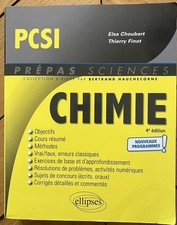 PCSI chimie Ellipse très bon