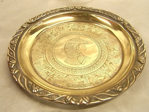 Ancienne assiette plat plateau - ancienne,