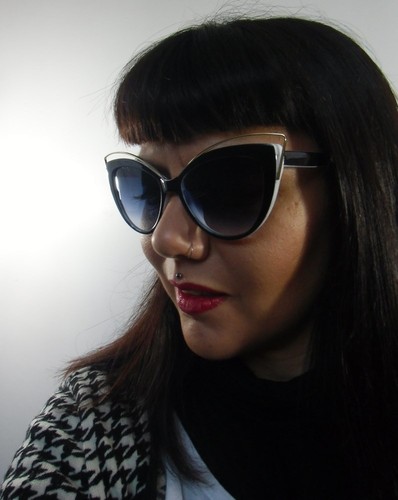Lunettes soleil papillon - lunettes,
