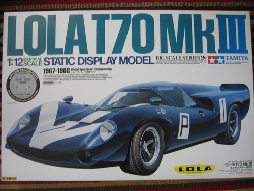 Tamiya lola t70 mk - 1/12, mk.iii