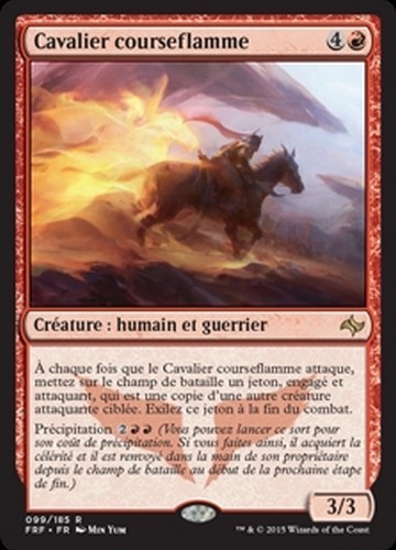 Mtg magic frf flamerush - mtg,
