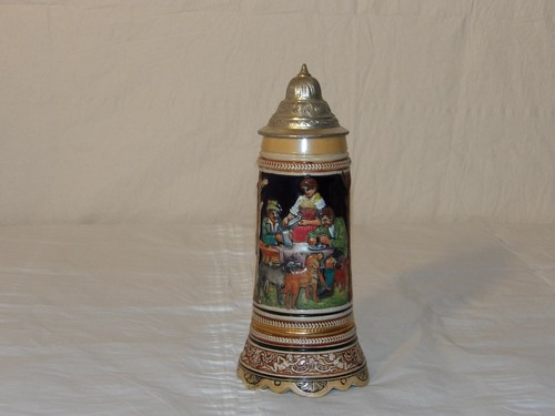 Vintage german hand - hand, painted
