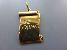 médaille parchemin neuve je