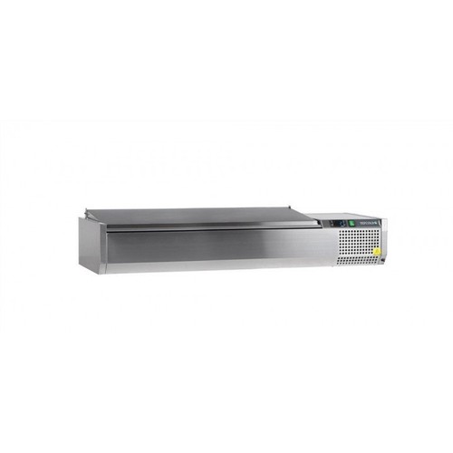 Vitrine inox réfrigérée